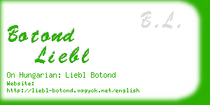 botond liebl business card